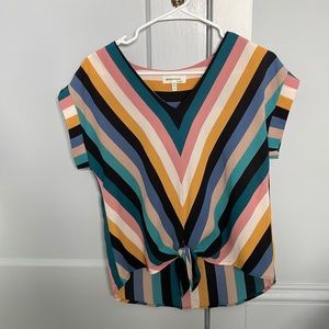 Summer colorful top